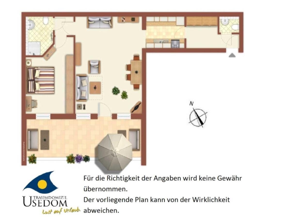 Villa Strandperle_ Whg_ 18 Heringsdorf  Esterno foto